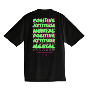 FUMIO ITO/Live with a Positive Mental Attitude！ T-shirt（ブラック）